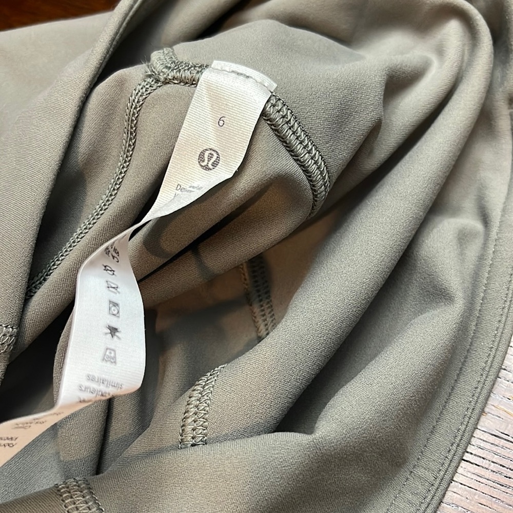 Sage green wide bottom leggings